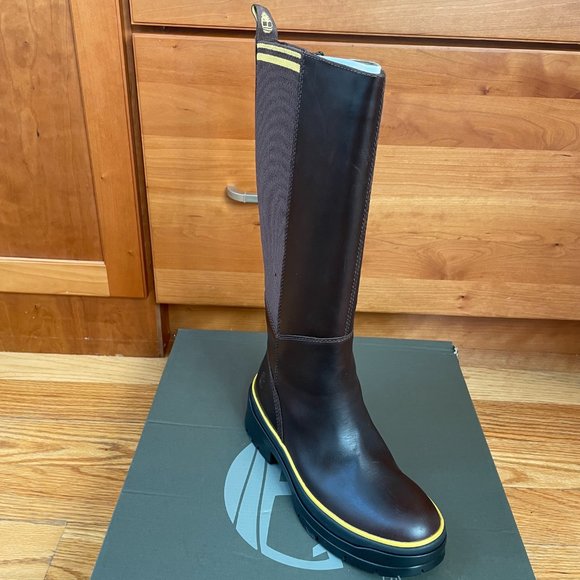 Women's Malynn Waterproof Tall Fashion Boot from Timberland - Picture 4 of 9